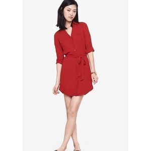 Red portofino dress